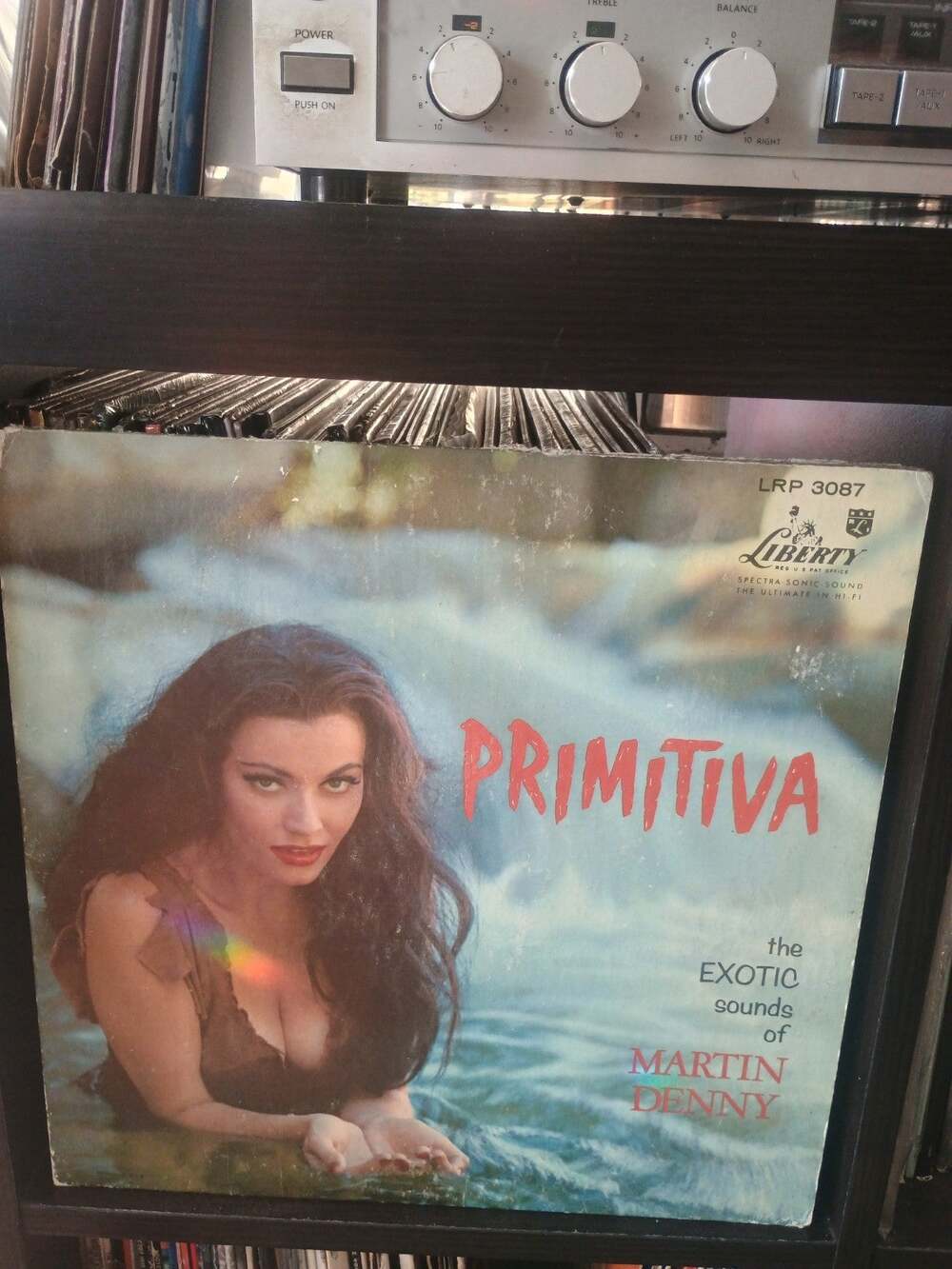 Martin Denny Primitiva Vinyl LP Liberty LRP 3087 Exotica Lounge G/G